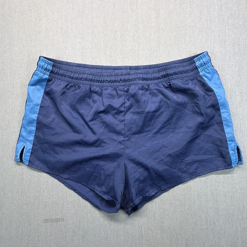 Vintage Adidas 80s Blue Running‎ Shorts Made In West Germany GR 7 XL